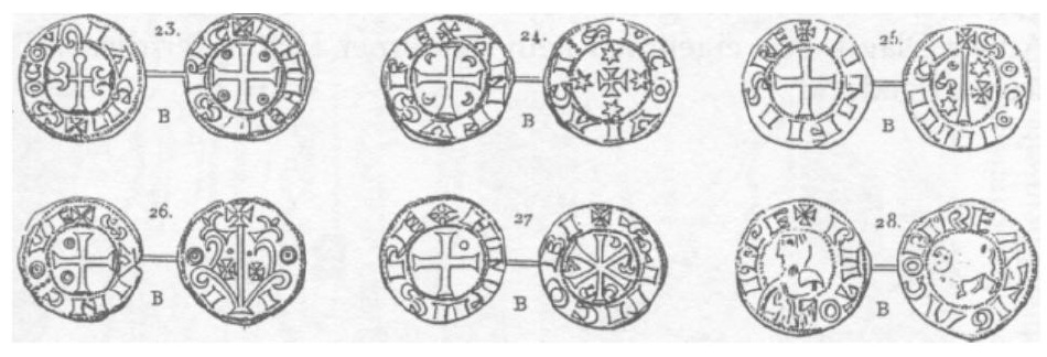 Coins
                    from Asturias (drawing)