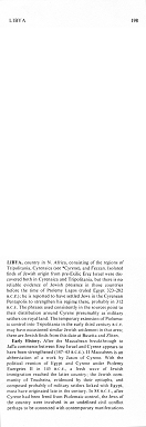 [Mossad] Encyclopaedia Judaica: Libya, vol.
                        11, col. 198