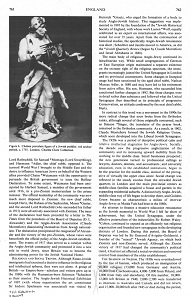 Encyclopaedia Judaica: Jews in
                              England, vol.6, col. 761-762