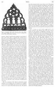 Encyclopaedia Judaica 1971: Spain, vol.
                          15, col. 231-232