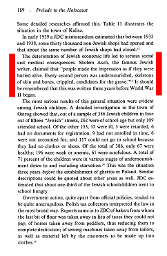 Yehuda Bauer, Buch "My
Brother's Keeper. History of the American
Jewish Joint Distribution Committee
1929-1939", Seite 189 Yehuda Bauer, Buch "My Brother's
Keeper. History of the American Jewish Joint
Distribution Committee 1929-1939", Seite
189