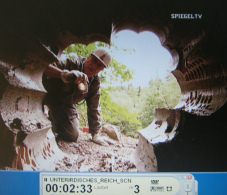 Oberammergau: the view by the hole looking out