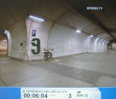 Neckarzimmern: view
                          into tunnel no. 9 with parked bicycles