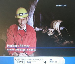 Walpersberg near Kahla 05, Herbert Roemer is
                    telling giving his testimony