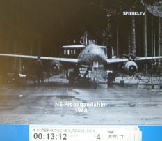 Walpersberg near Kahla 07: jet fighter
                          ME262 production, frontal view