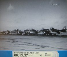 Walpersberg near Kahla 11: jet fighters
                            ME262 on an airfield