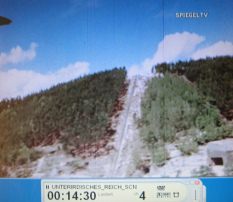 Walpersberg near Kahla 16: the freight elevator
                    in 1945