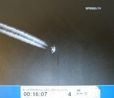 Jet fighter ME262 flying 04