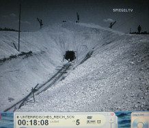 M�hldorf on Inn
                          River 08, tunnel approach with rail track