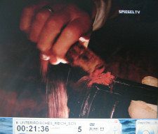 Doggerwerk near Hersbruck 14: from the
                          explosive cartridge comes powder