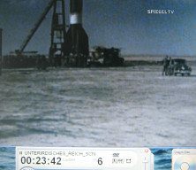 Rocket V2, ground with
                          rocket wings of a V2 rocket