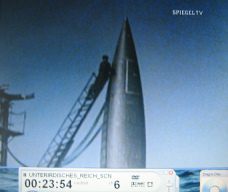 Rocket V2, top of the rocket V2 with a
                          worker polishing the top of the rocket