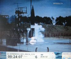 Rocket V2
                          at liftoff 01