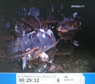 Kohnstein 27, tunnel with broken parts of
                          a rocket production plant, tanks