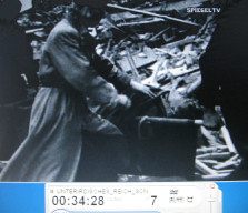 London 1944 06: a person on a
                          barrow is covered 01