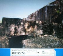 Launching pad bunker
                        in Watten 02, the concrete ceiling 01