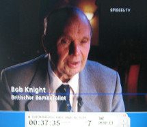 The British former
                bomber pilot Rob Night is telling giving his testimony