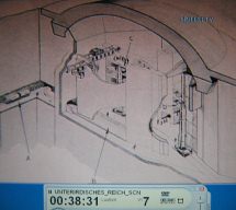 Launching pad bunker of Vizernes 03,
                          construction plan of the hall