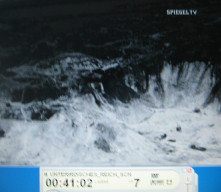 Launching pad bunker of
                          Vizernes 11, bomb crater 02