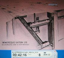 Launching pad of bunker Mimoyecques
                          05, plan