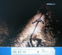 Launching pad of bunker Mimoyecques 07,
                          pumping system in a transversal tunnel