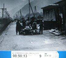 CC of Ebensee 09,
                          dead bodies are loaded on a trolley