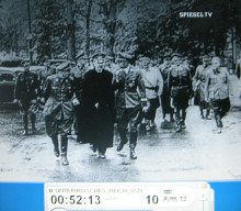 Wolfsschanze
                        (Wolf's Lair) 01: Hitler with Mussolini with
                        entourage