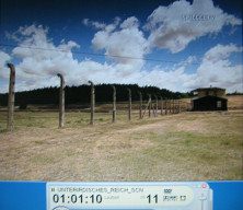 CC of Grossrosen,
                        fence 02 with the main house from the site