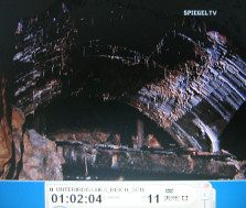 Owl Mountains 21, dripstone ceiling