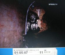 Waldenburg castle F�rstenstein 07,
                          passing a corridor to the castle bunker 01