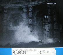 Home
                          front of Berlin 05: Hedwig's Cathedral in
                          ruins, interior view