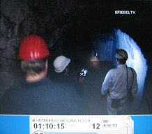 Bunker system of
                          Dortmund 02, passing a corridor with casing