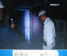 Bunker system of Dortmund
                          03, gas sluice door