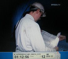 Bunker system
                          of Dortmund 14, Ulrich Reckinger with a plan
                          01