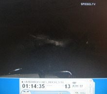 Salt mine of Kaiseroda 12: ride passing
                          the salt tunnel labyrinth 03