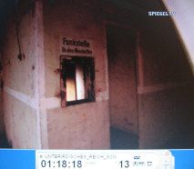 Stuttgart-Killesberg 08, corridor 06 with
                          the counter "Funkstelle"
                          ("radio post")