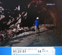 Obersalzberg-Berghof 15, tunnel
                          with rubble