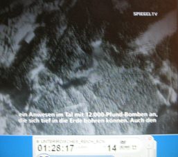 Obersalzberg-Berghof 41, US film,
                          explosion