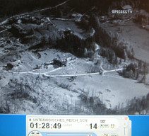 Obersalzberg-Berghof 43,
                          US film, bombed houses