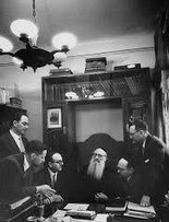 Moses-Fantasie-Rabbiner Schleifer /
                          Shlifer in Moskau (1950ca.)