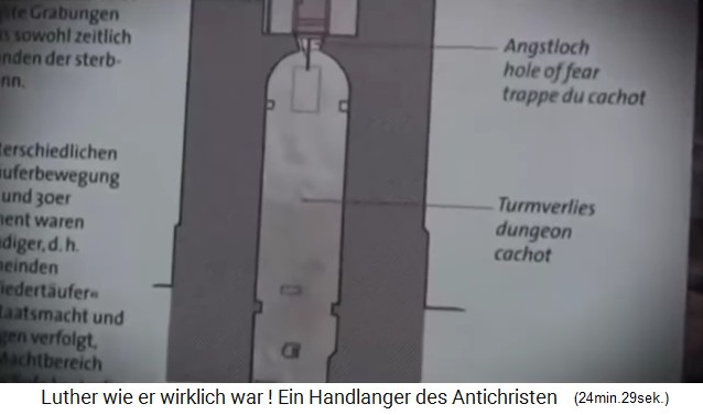 Luthers Foltermethode und Mordmethode:
              Das Verlies und Angstloch