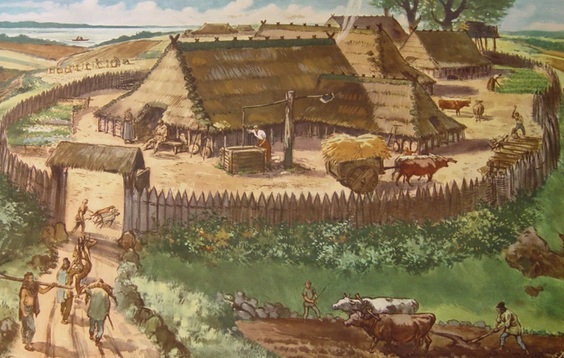 Teutons, farm