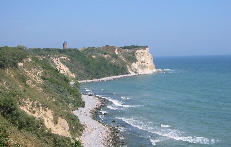 Cabo Arkona, acantilados de
                    la isla de R�gen (costa de tiza) 01
