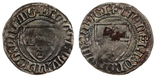 Silberm�nzen vom Deutschen Orden