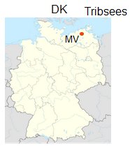 Mapa:
                    Alemania con MV y Tribsees