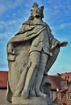 Pippin der
                    J�ngere, Statue