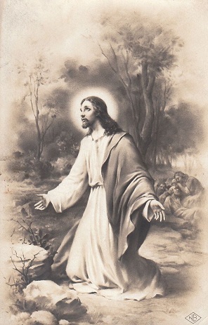 Der Fantasie-Jesus mit
                    Fantasie-Heiligenschein soll Fantasien gegen andere
                    Kulturen befohlen haben