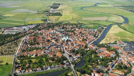 Vista a�rea de
                    Ribe