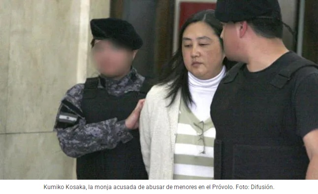 Caso Kumiko Kosaka en Pr�volo
                          (Argentina), la monja acusada de abusar de
                          menores en el Pr�volo. Foto: Difusi�n