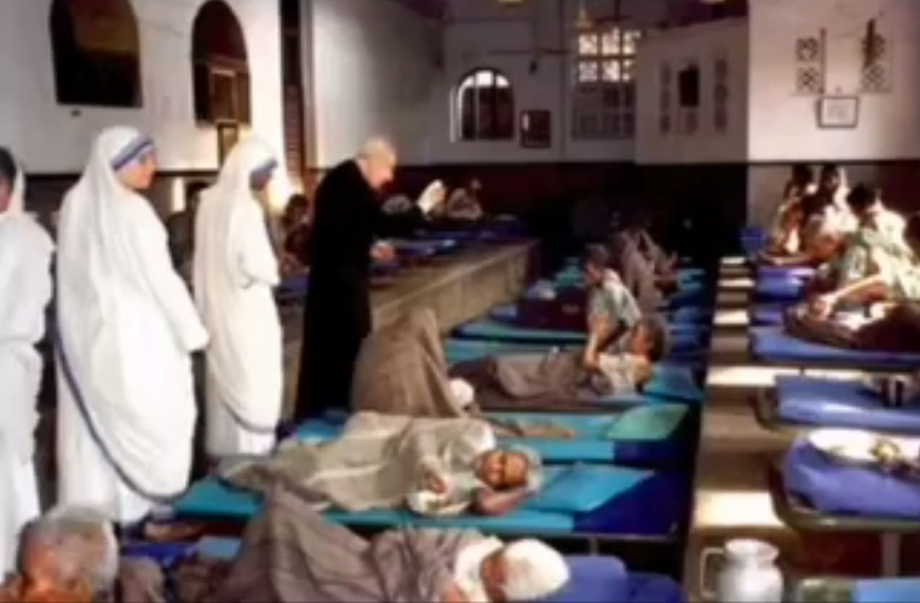 Highly
                criminal Maria Teresa: House of Death in Calcutta with
                cots in a Room 02 - Video